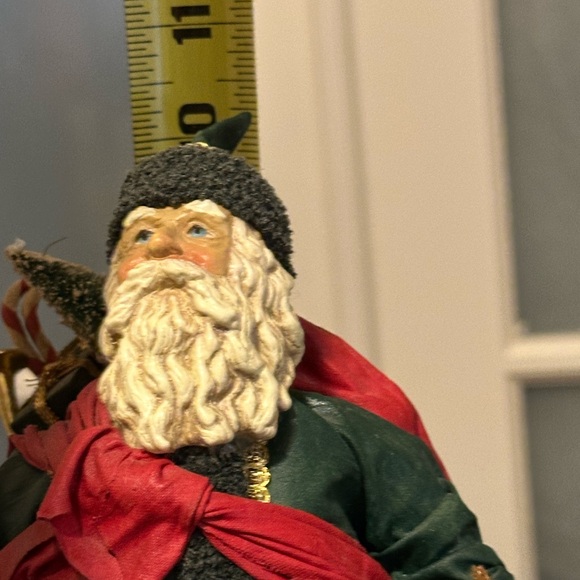 Clothtique Santa “Possible Dreams” figure in lovely green suit. - Picture 10 of 10